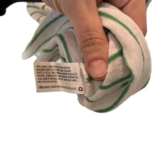 Universal ThreadTank with green stripes size M crop - Picture 3 of 5